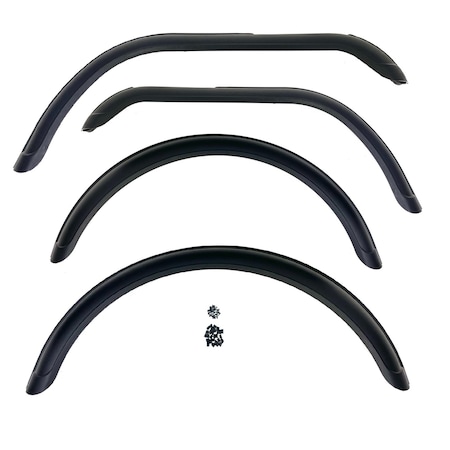 Fairchild Industries 19761983 Jeep CJ5, CJ6, CJ7 Fender Flare Kit 4pc KD4046